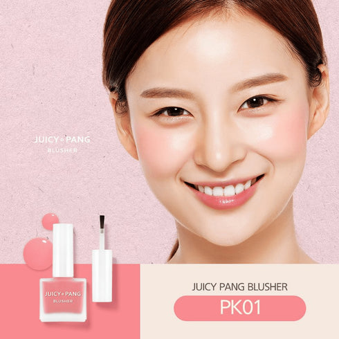 Fard lichid cu textură ușoară și finish luminos
Juicy-Pang PK01 Strawberry se aplică ușor, se estompează uniform și lasă un efect radiant, ideal pentru un ten proaspăt și îmbujorat natural. WowSkin Romania